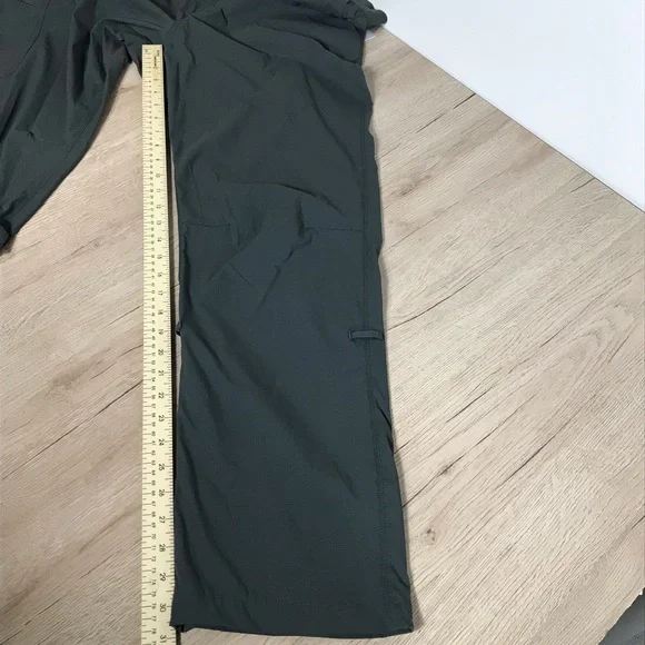 Te Verde Womens Green Stretch Cargo Pants Convertible Length Outdoorsy Sz XL NWT - Picture 11 of 16